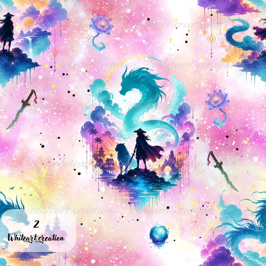 Princess with dragon 2